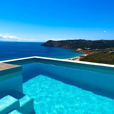 Luxury House With Private Pool At Elia Beach Mykonos Town Zewnętrze zdjęcie