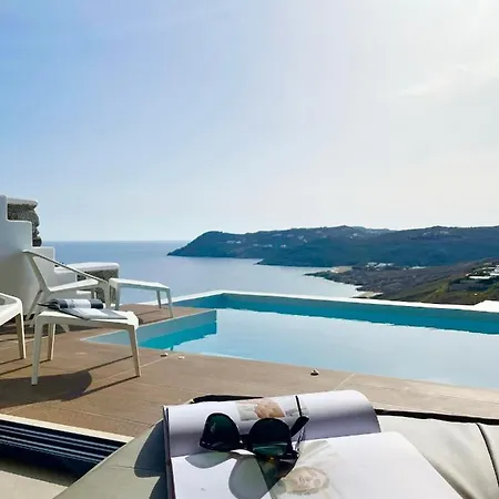Luxury House With Private Pool At Elia Beach Mykonos Town Zewnętrze zdjęcie