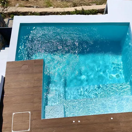 Luxury House With Private Pool At Elia Beach Mykonos Town Zewnętrze zdjęcie