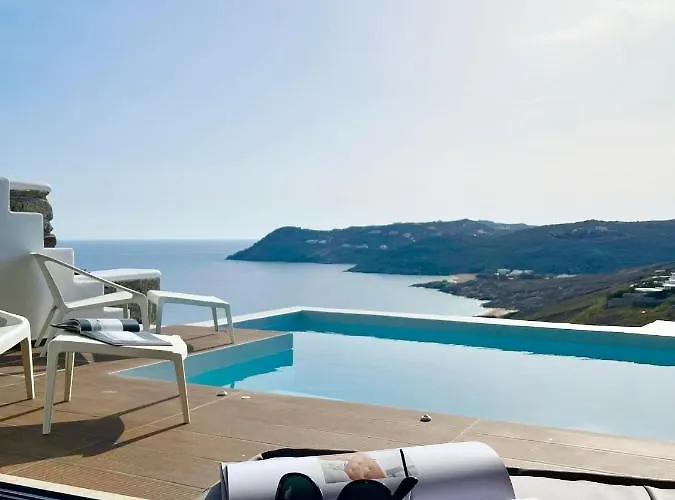 Luxury House With Private Pool At Elia Beach